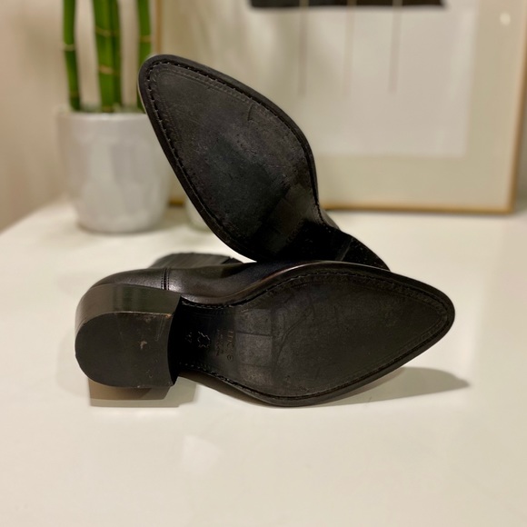 MAJE / Farwest Leather Cowboy Boots - Picture 6 of 8